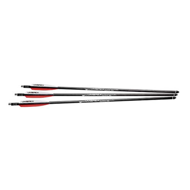 Umarex AirSaber Carbon Fiber Arrows for PCP Arrow Gun Air Rifle, 6 Pack