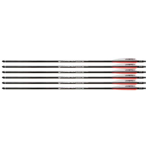 UMAREX AirSaber Air Archery Arrows  Carbon Fiber Shaft with Field Tip, 6-Pack