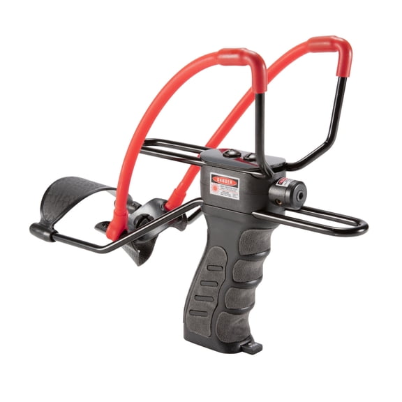 UMAREX Slingshot with Wrist Brace, Built-In Laser Sight and Textured Grip