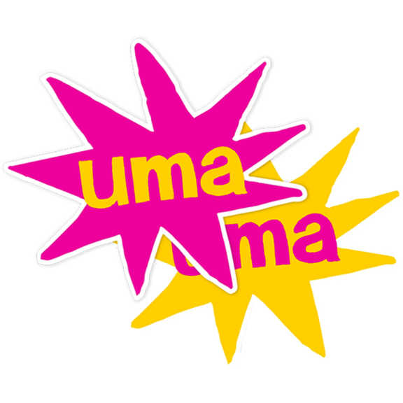 Umaverse Burst Big Sticker 6"