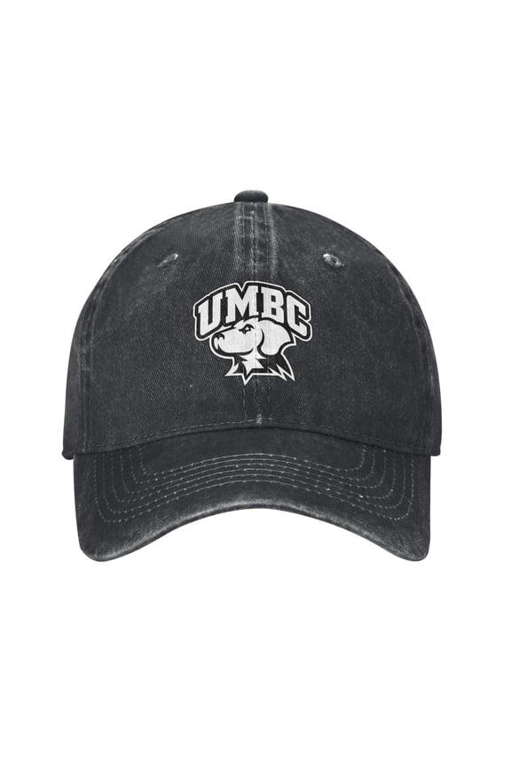Umbc Retrievers Hat Adult Adjustable Classic Washed Casquette Cap Hat Baseball Cap