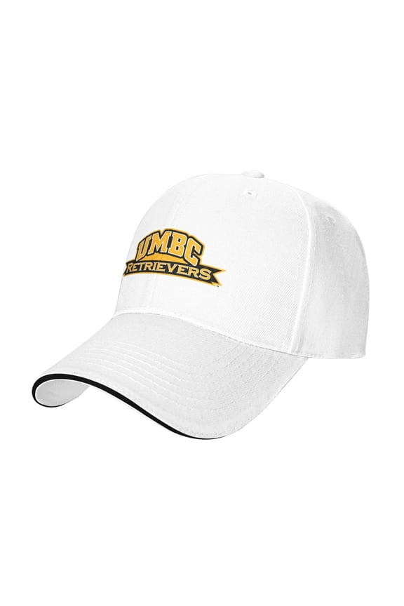 Umbc Retrievers Logo Casual Sandwich Baseball Cap Adjustable For Men For Women