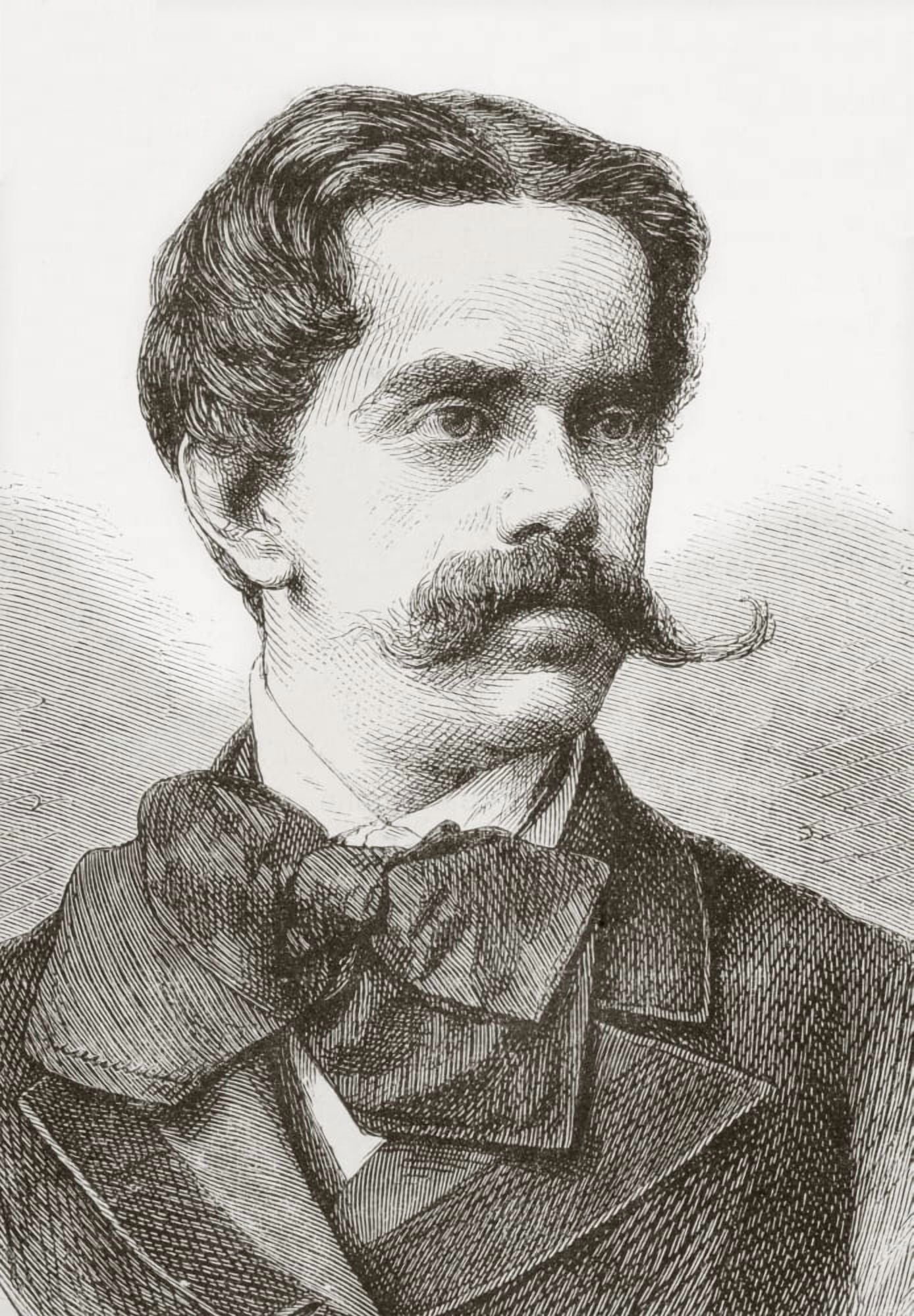 Umberto I Or Humbert I 1844 - 1900 King Of Italy This Picture From 1868 When Still Prince From Lunivers Illustre Published In Paris In 1868 Canvas Art - Ken Welsh Design Pics (11 x 17)