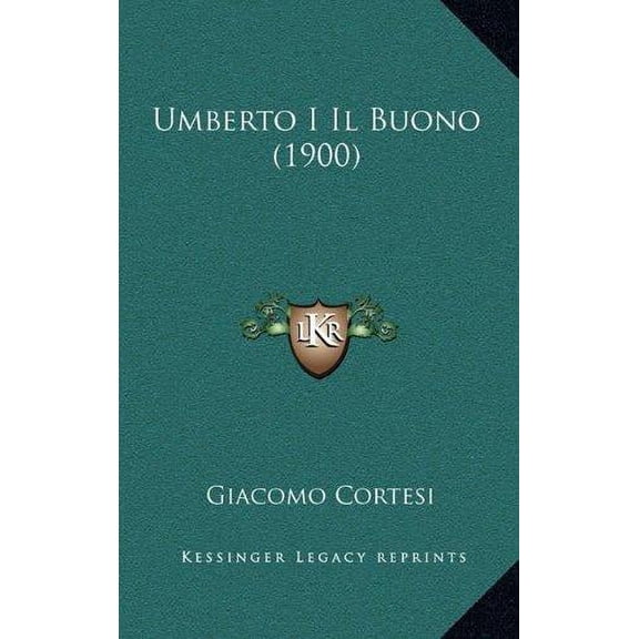 Umberto I Il Buono (1900) (Paperback)