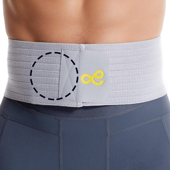Umbilical Hernia Belt for Men & Women, Abdominal Binder Adjable Tru upport with Compreion Pad Naval, Ventral, Inciional, Epigatric, y Button Hernia, Pre Pot urgery,uper BreathableL