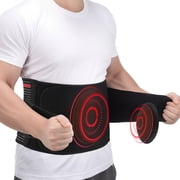 Umbilical Hernia Belt for Men and Women, Abdominal Hernia Belts for Men Women, Hernia Support Binder with 2 Compression Pad for Naval, Belly Button Hernias Binder Support