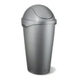 thumbnail image 1 of Umbra 086300-410 , Nickel Swinger 12-Gallon Swing-Top Waste Can, 1 of 8