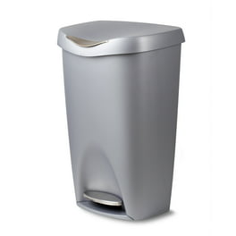 Rubbermaid® Slim Jim® Step-On Trash Can - 13 Gallon, Red H-5904R