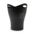 thumbnail image 1 of Umbra 2.25 gal Garbino Plastic Recycle Open Top Office Trash Can, Black, 1 of 11