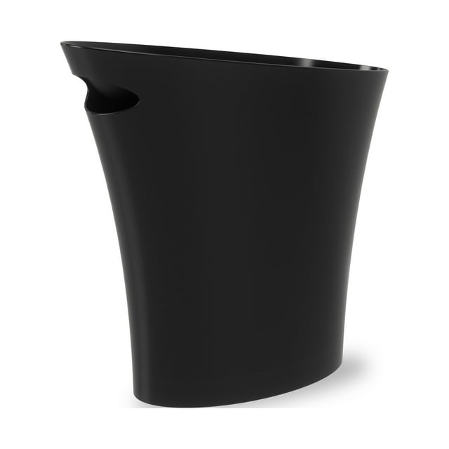 Umbra 2 gal Skinny Polypropylene Open Top Bathroom Garbage Trash Can