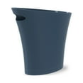 Umbra 2 gal Skinny Polypropylene Open Top Bathroom Garbage Trash Can ...