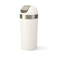 thumbnail image 1 of Umbra 62L Venti Swing-Top Kitchen Plastic Sand Trash Can, Sand, 1 of 11