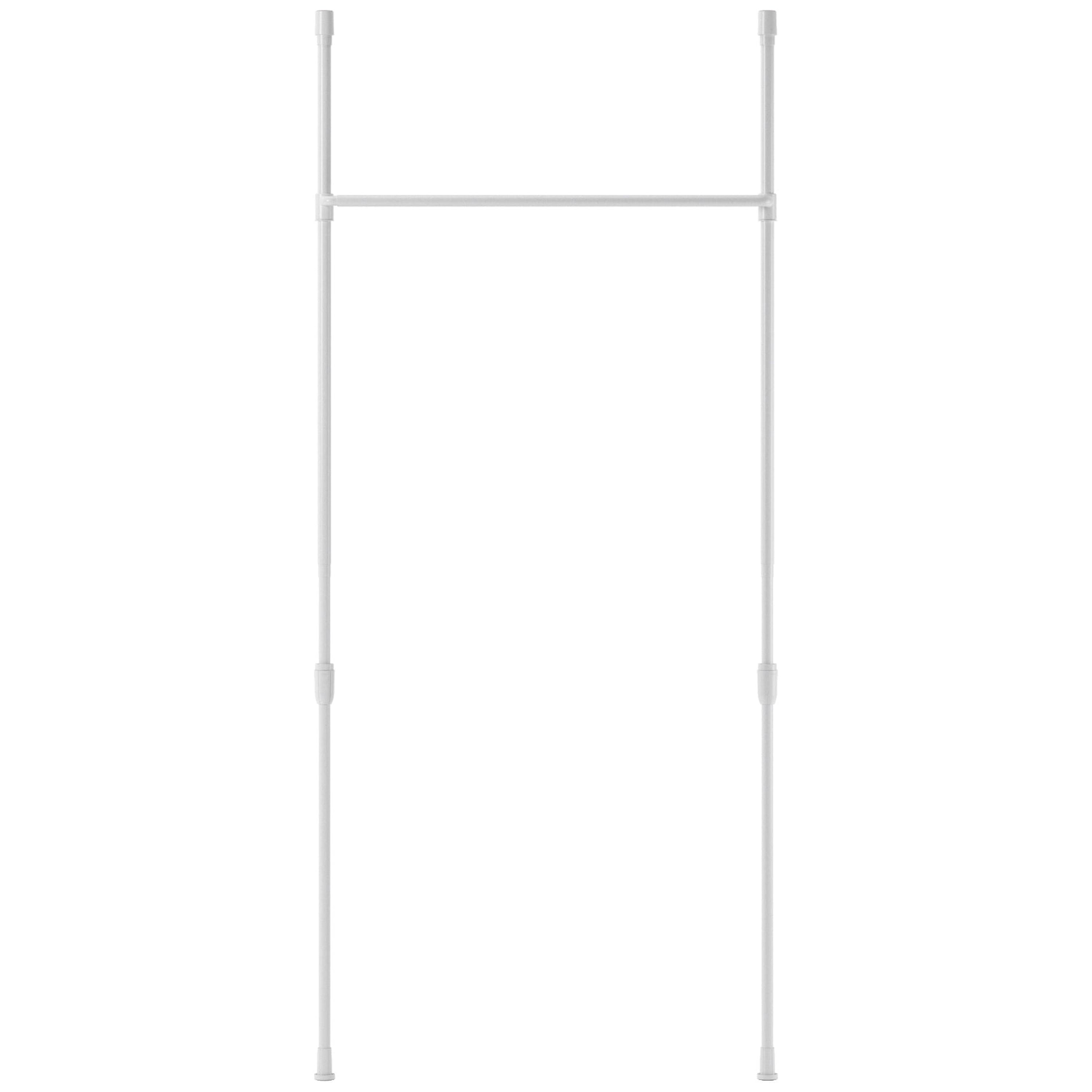 Umbra Nickel Metallic Adjustable Modern Curtain Rod 36-66"