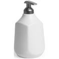 thumbnail image 1 of Umbra Corsa Ceramic Liquid Soap Dispenser, White, 1 of 2