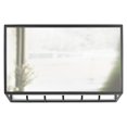 thumbnail image 1 of Umbra Cubiko Rectangular Wall Mirror and 5 Hook Storage Unit With Open-Side Access 12x8x4" Black, 1 of 10