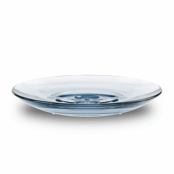 Umbra Droplet Acrylic Soap Dish Container For Bathroom - Acrylic Soap Bar Holder For Bath Sink - Nicely Fits Into Amenity Tray And Holds The Soap Bar Preventing It From Dirt And Ensures Zero Waste