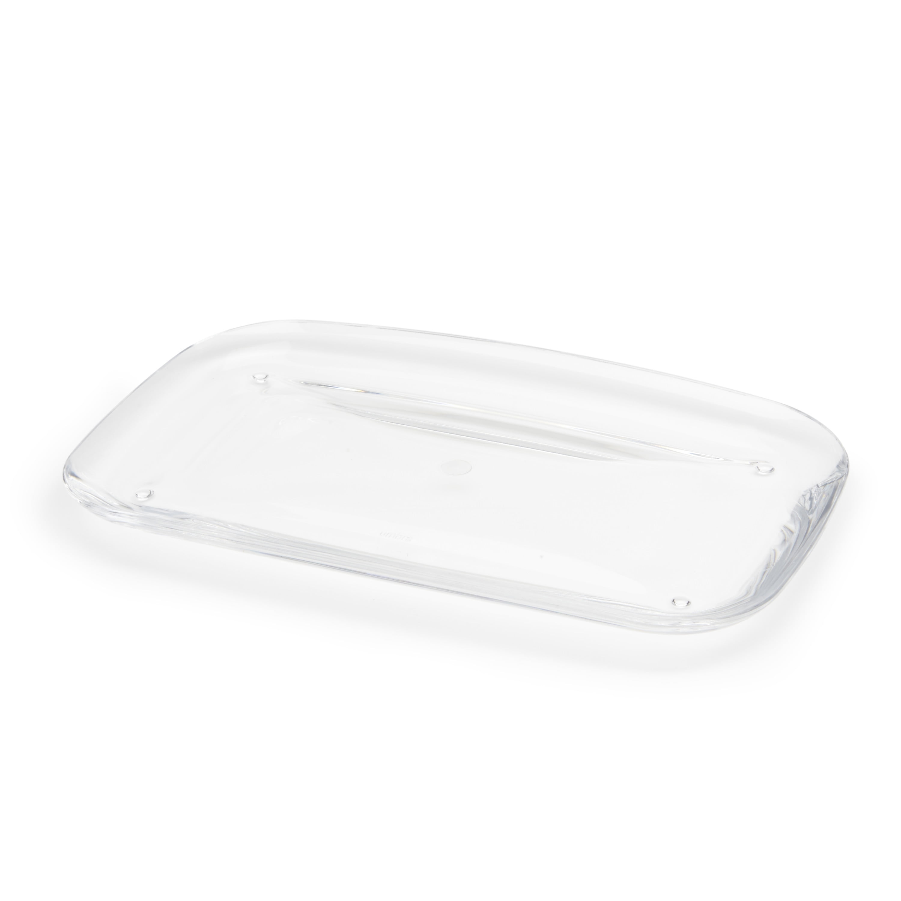 Clear Acrylic Modern Multi-Purpose Bathroom Tray