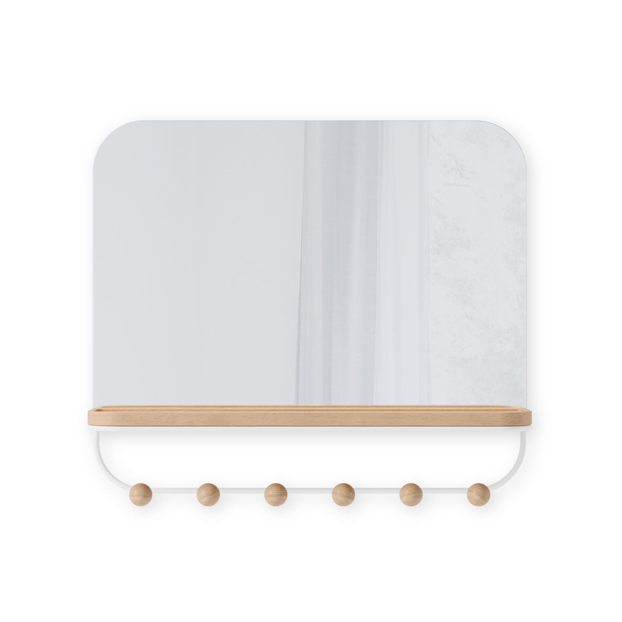 Wall hook mirror sale