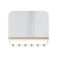 thumbnail image 1 of Umbra Estique Mirror 6 Hook Wall Mounted Entryway, 1 of 13