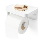 Umbra Flex Adhesive Toilet Paper Holder & Shelf