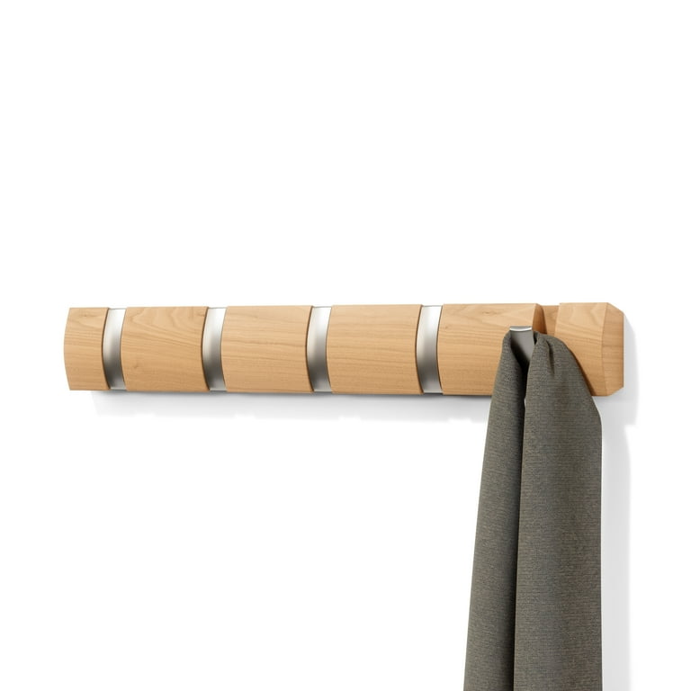 Umbra Flip Hook Wall Mounted Coat Rack