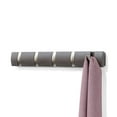 thumbnail image 1 of Umbra Flip 5 Hook Wall Mounted Coat Rack, 1 of 12