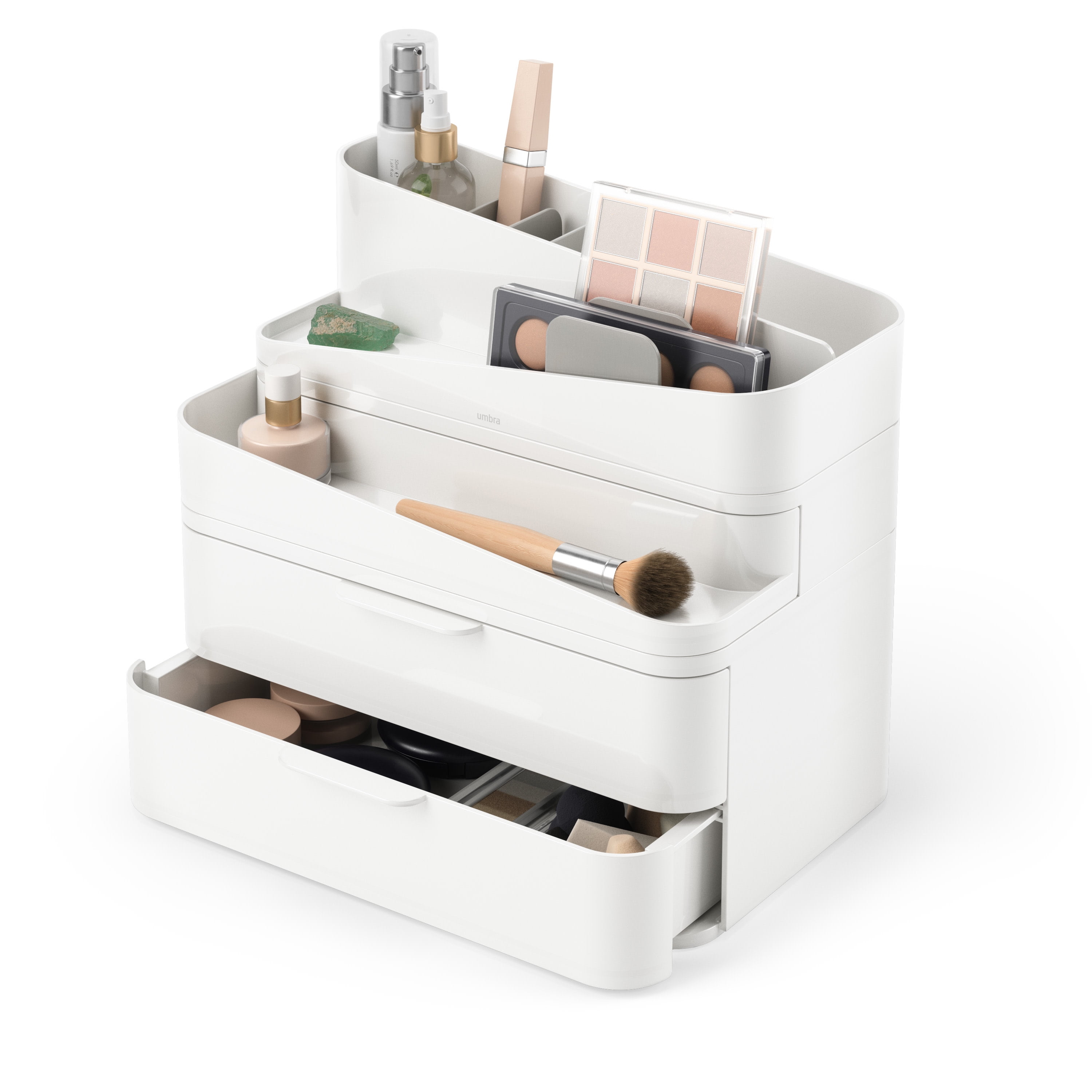 Umbra Glam Large Organizer - White