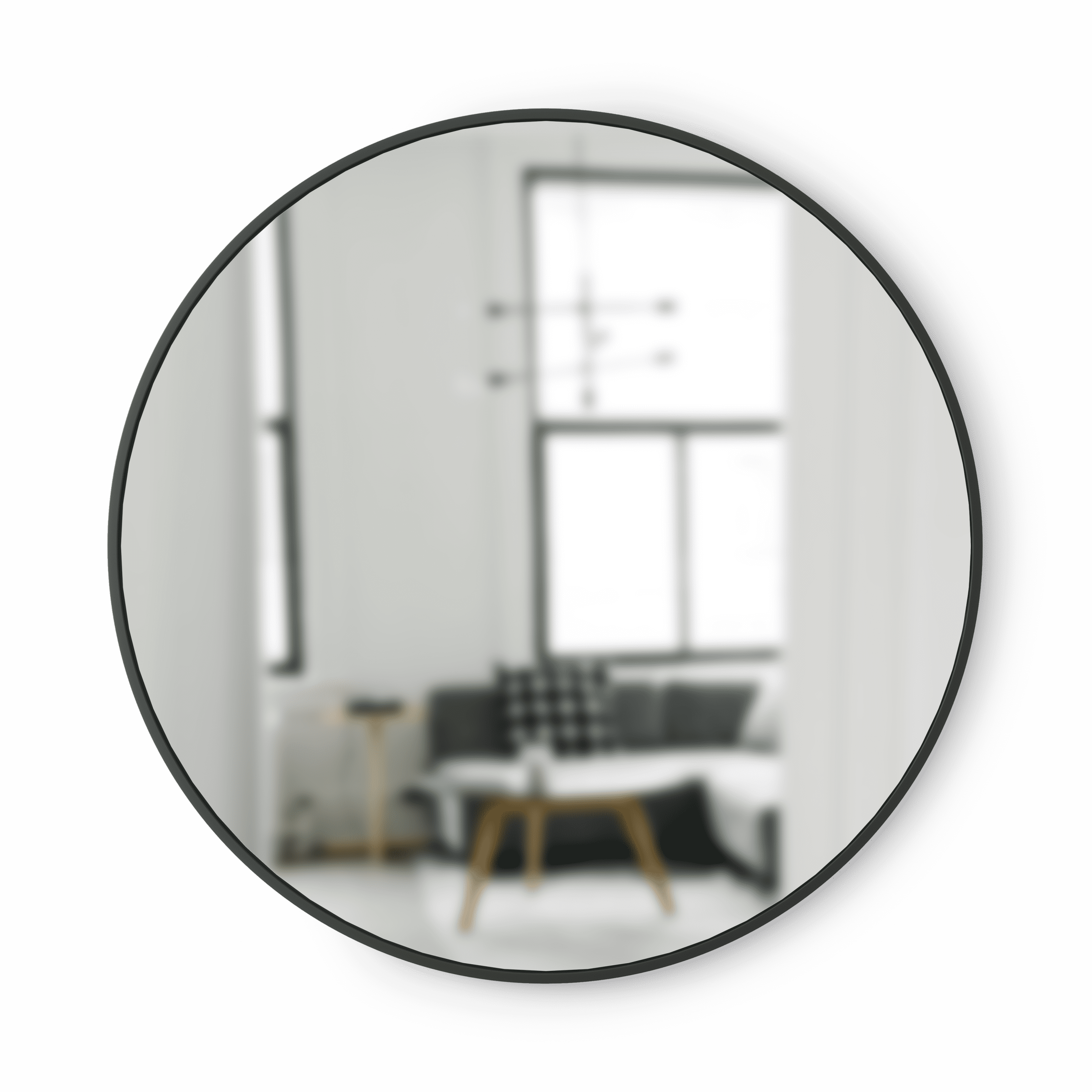 Umbra Hub Decorative Round Wall Mirror
