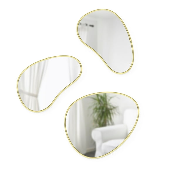 Umbra Hubba Pebble Mirrors, Set of 3