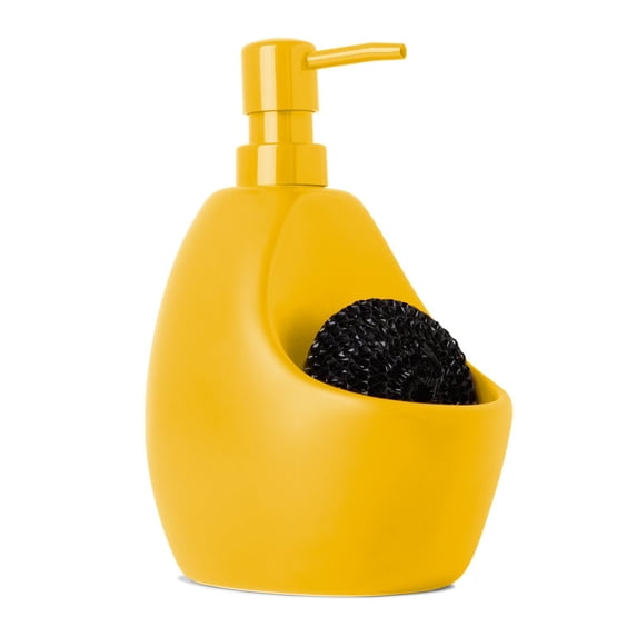 Umbra Joey Kitchen Soap Pump with Scrubby Holder
