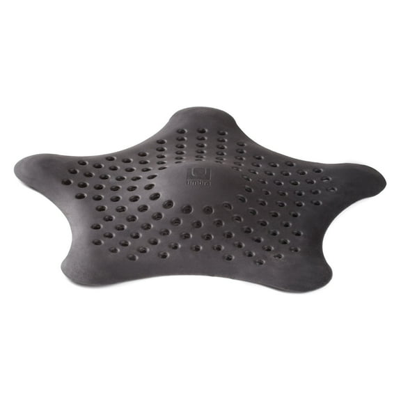 Umbra Starfish Drain Cover/Hair Catcher, Black