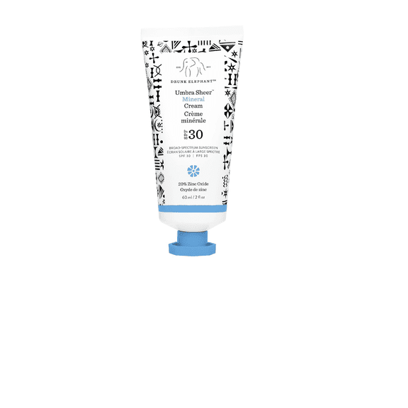 Umbra Mineral Cream SPF 30 Tinted Face Sunscreen, SHEER 2 oz