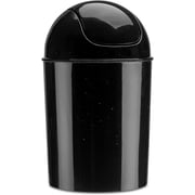 Umbra Mini Waste Can, 1-1/4 Gallon with Swing Lid Galaxy