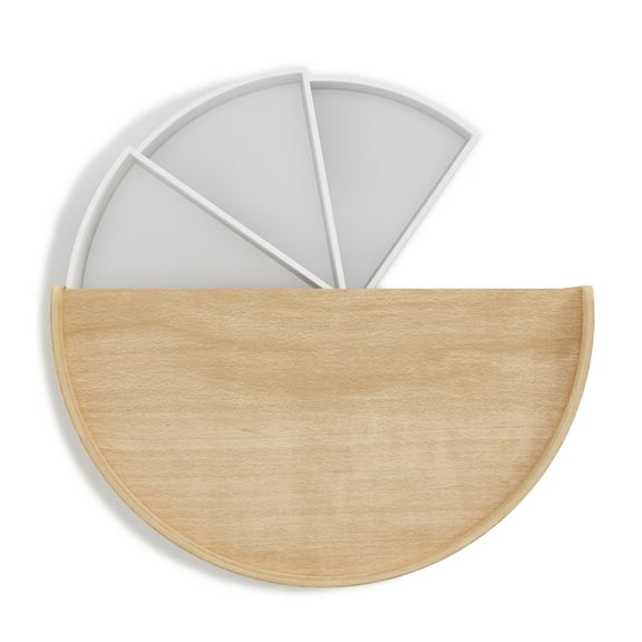 Umbra Moona Jewelry Box Organizer for Smaller Accessories Unisex White/Natural