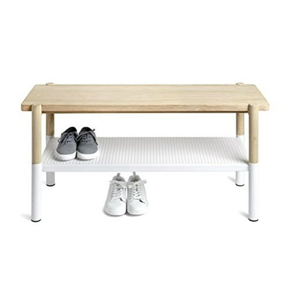 Umbra Promenade Bench White