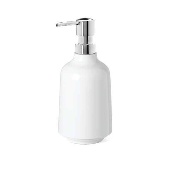 Umbra Step Liquid Soap Pump Dispenser, White