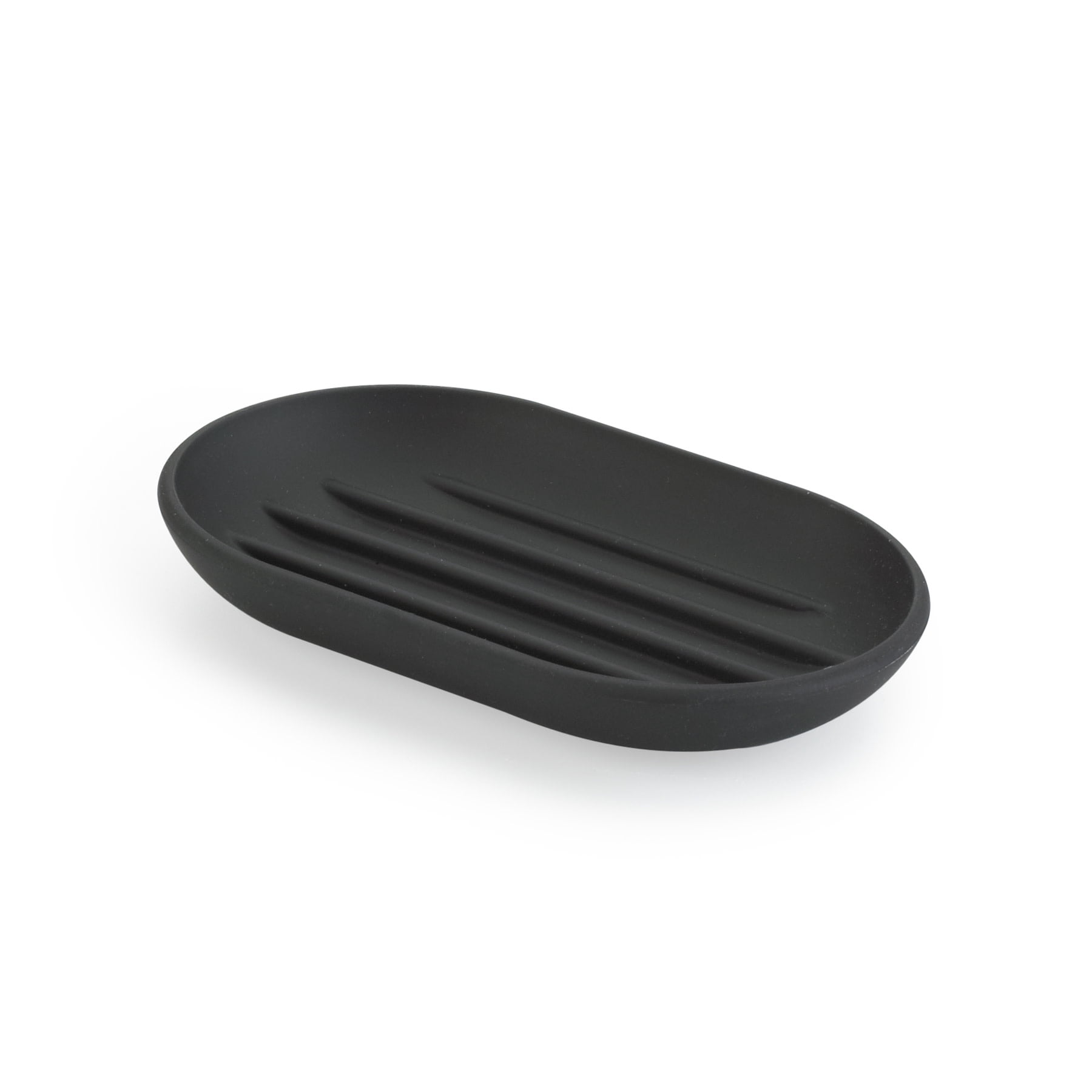 Umbra Touch Plastic Bathroom Soap Dish, Black - Walmart.com