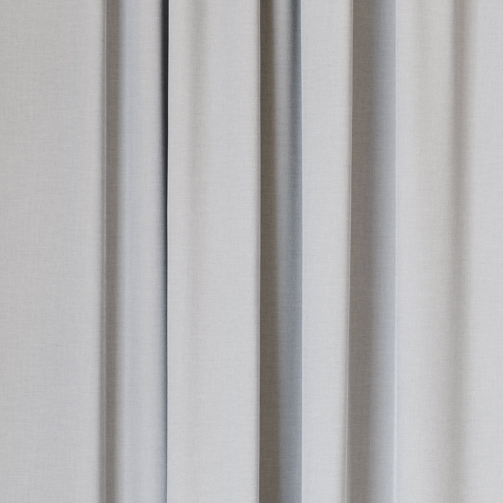 Gray Polyester Blackout Tab Top Window Panels, 84" Set of 2
