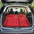thumbnail image 1 of Umbrauto Inflatable Car Camping Trunk Bed Sleeping Pad with Electric Air Pump and Air Mattress, Red, 1 of 7
