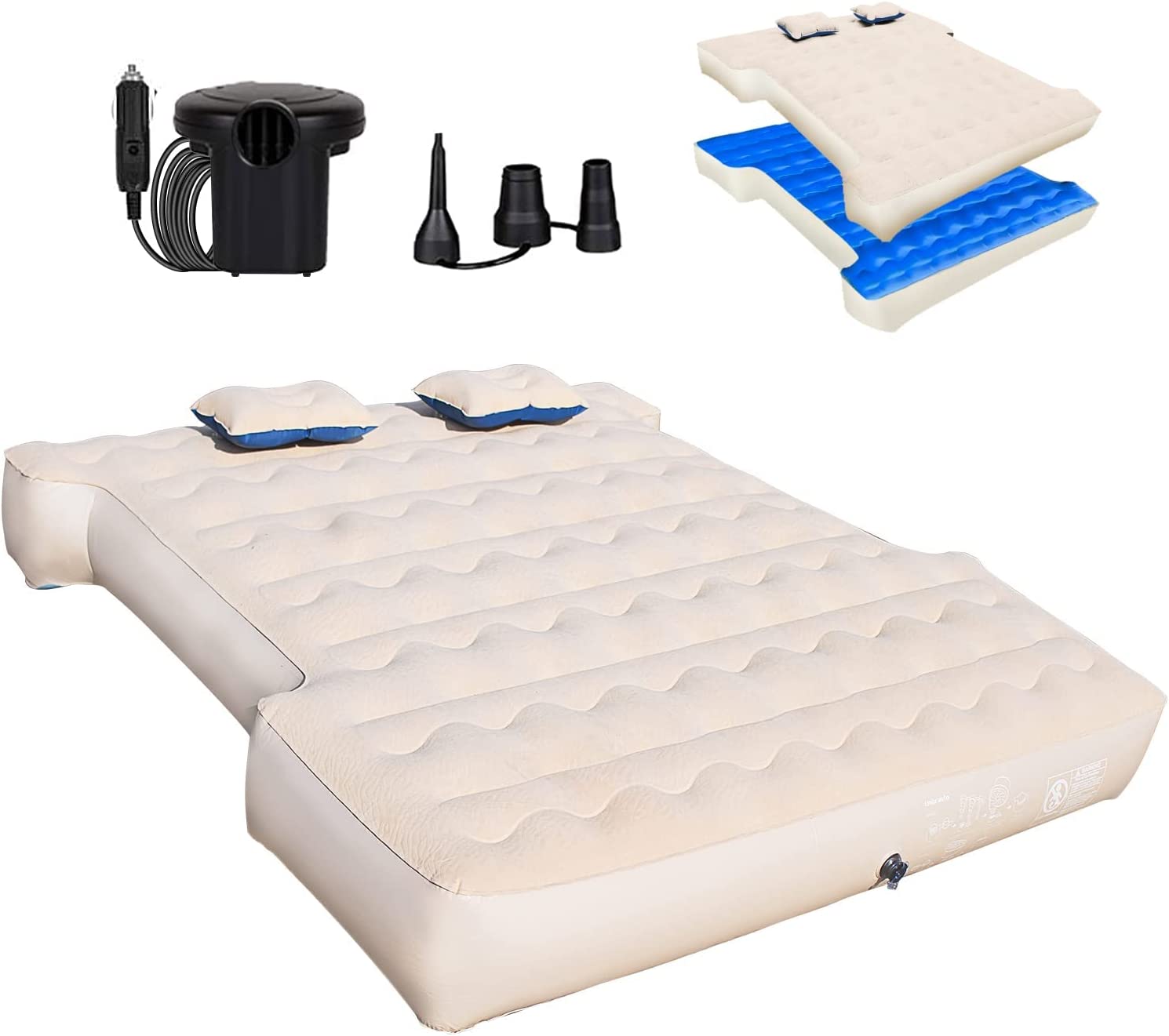 Umbrauto Truck Bed Air Mattress for 5.55.8Ft Full Size Short Truck