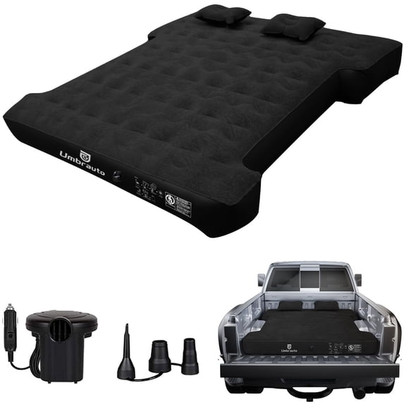 Umbrauto Truck Bed Air Mattress with Electric Pump