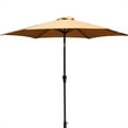 thumbnail image 1 of Umbrella 2.7M for Beach Garden Patio Outdoor Market Taupe (Base Not Included), 1 of 6