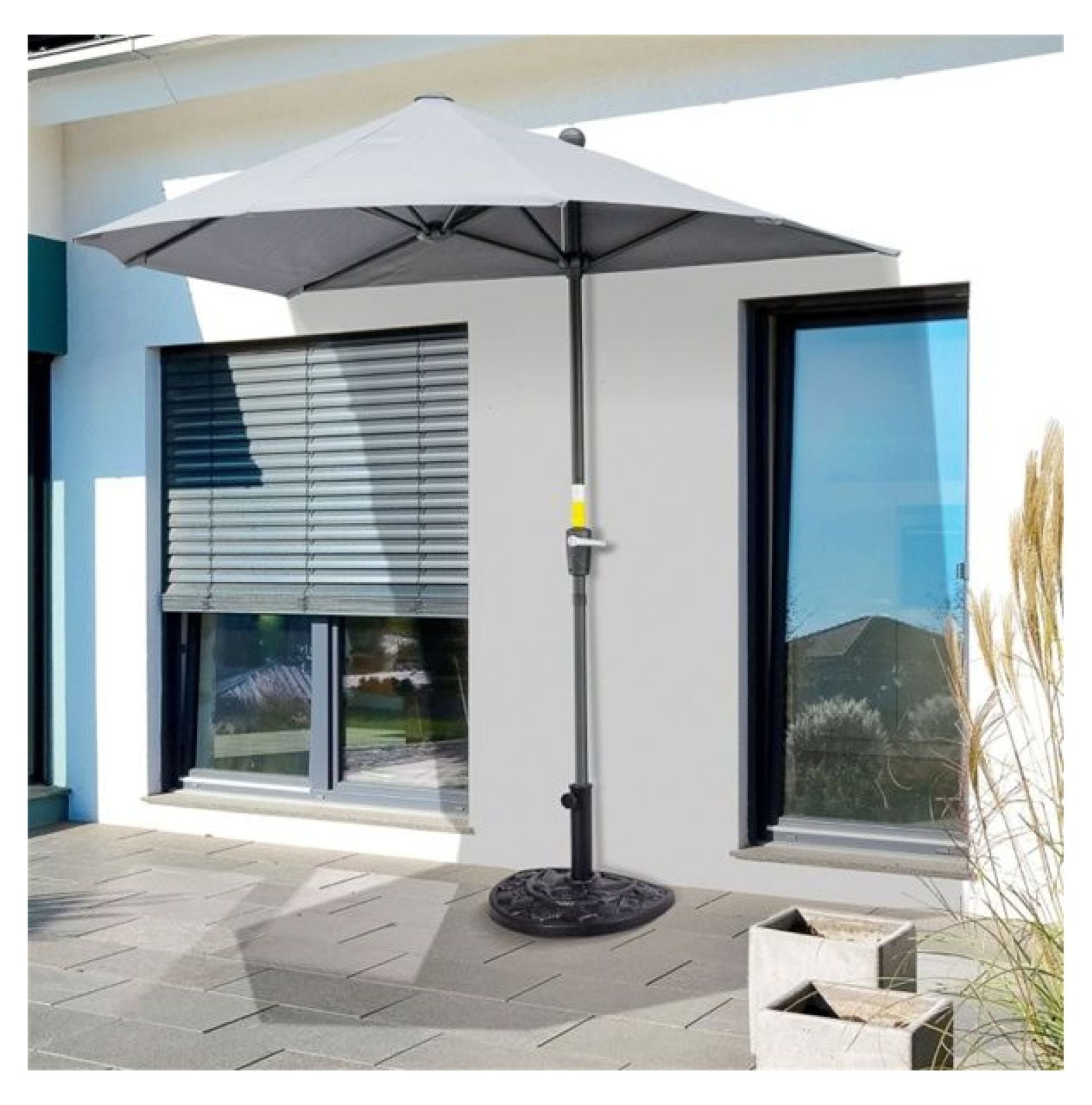Stunning Half Umbrella With Stand Pictures