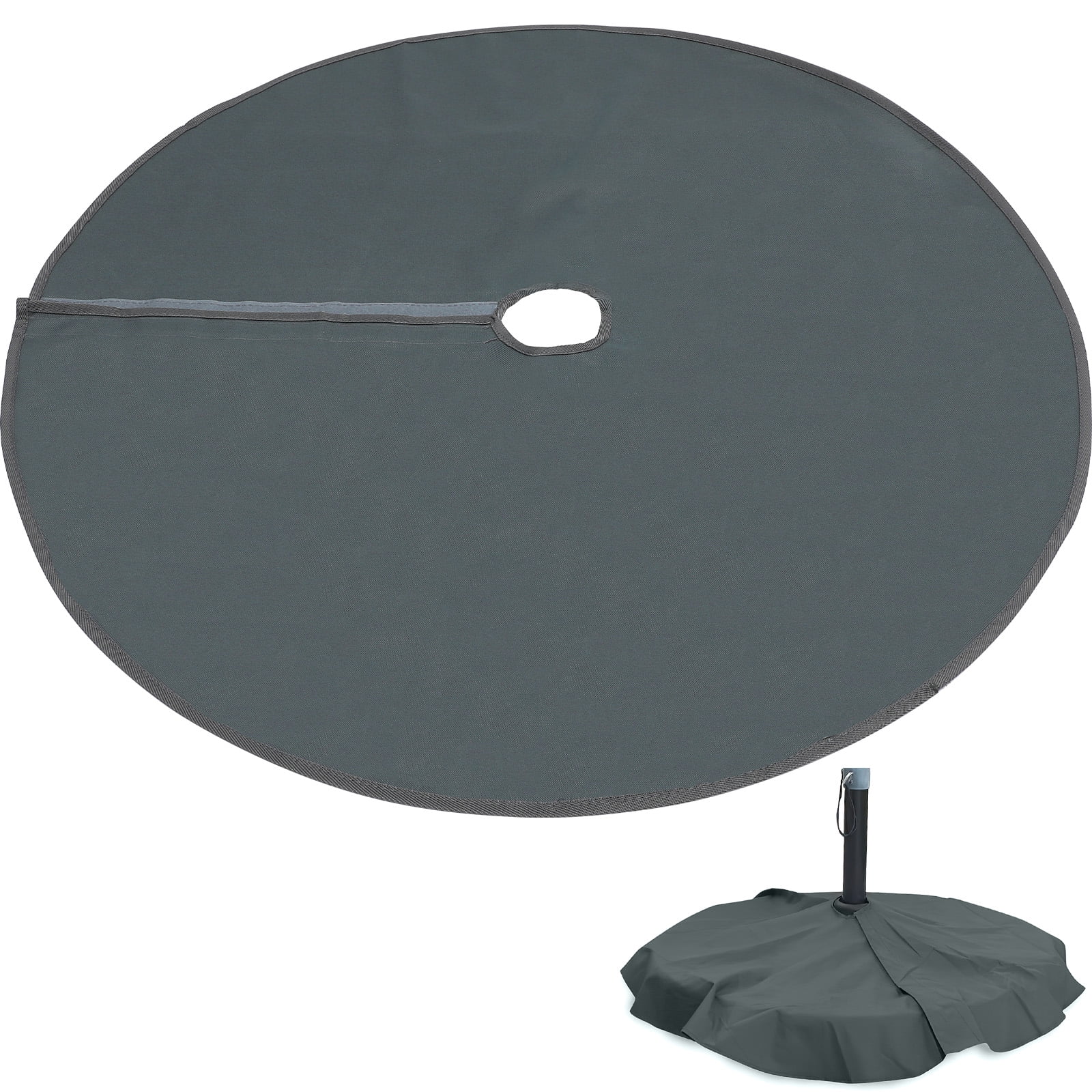 Patio Stand Umbrella Base Cover, Windproof, Waterproof, Durable Oxford ...