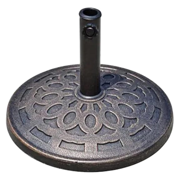 Umbrella Base Fits Up To 2" Umbrella Pole for Garden, Patio, Yard, and Outdoor Events