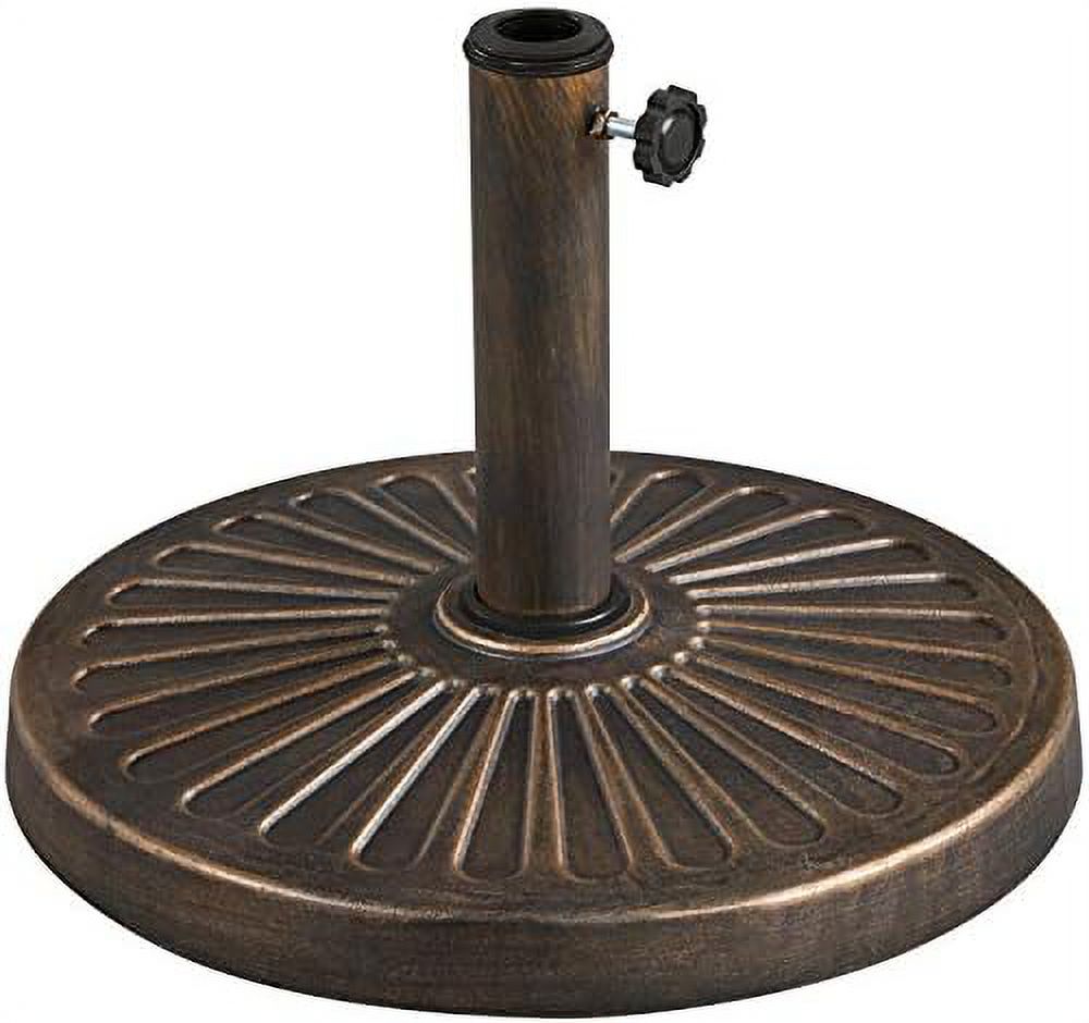 Umbrella Base Heavy Duty Market Umbrella Stand Round Outdoor Stand For