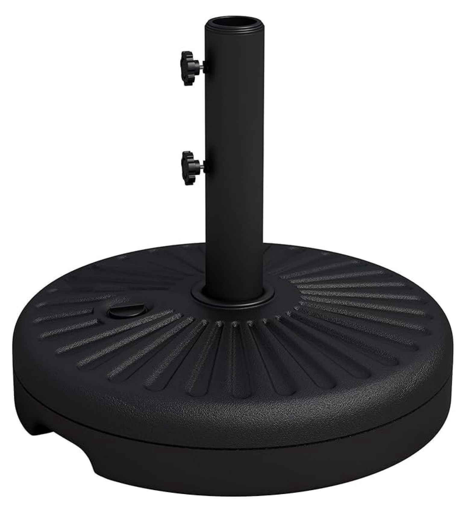 Umbrella Base Outdoor 82lb, Patio Umbrella Stand Water Filled, Heavy Duty Umbrella Holder for 6-10ft Umbrellas, Black