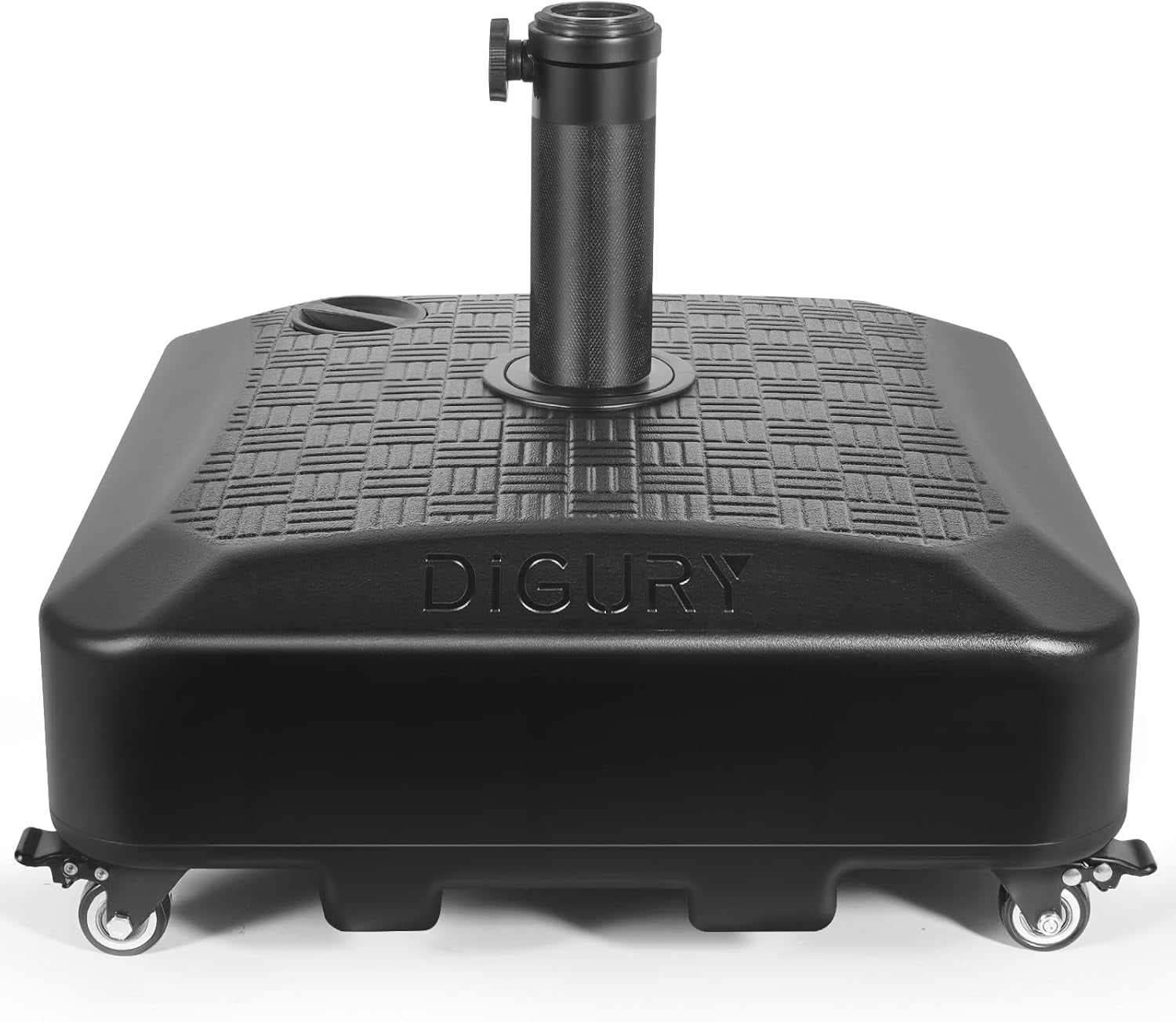 Umbrella Base Outdoor Patio Umbrella Stand with Wheels 125lb Heavy Duty ...