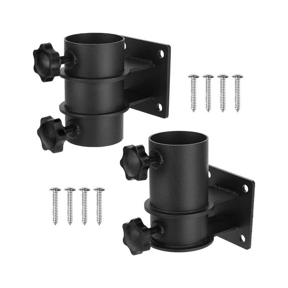 Umbrella Base Stand Parasol Umbrella Mount Parts Fits 30-50mm Pole with Screws Umbrella Mount Umbrella Clamp for Pontoons Accs