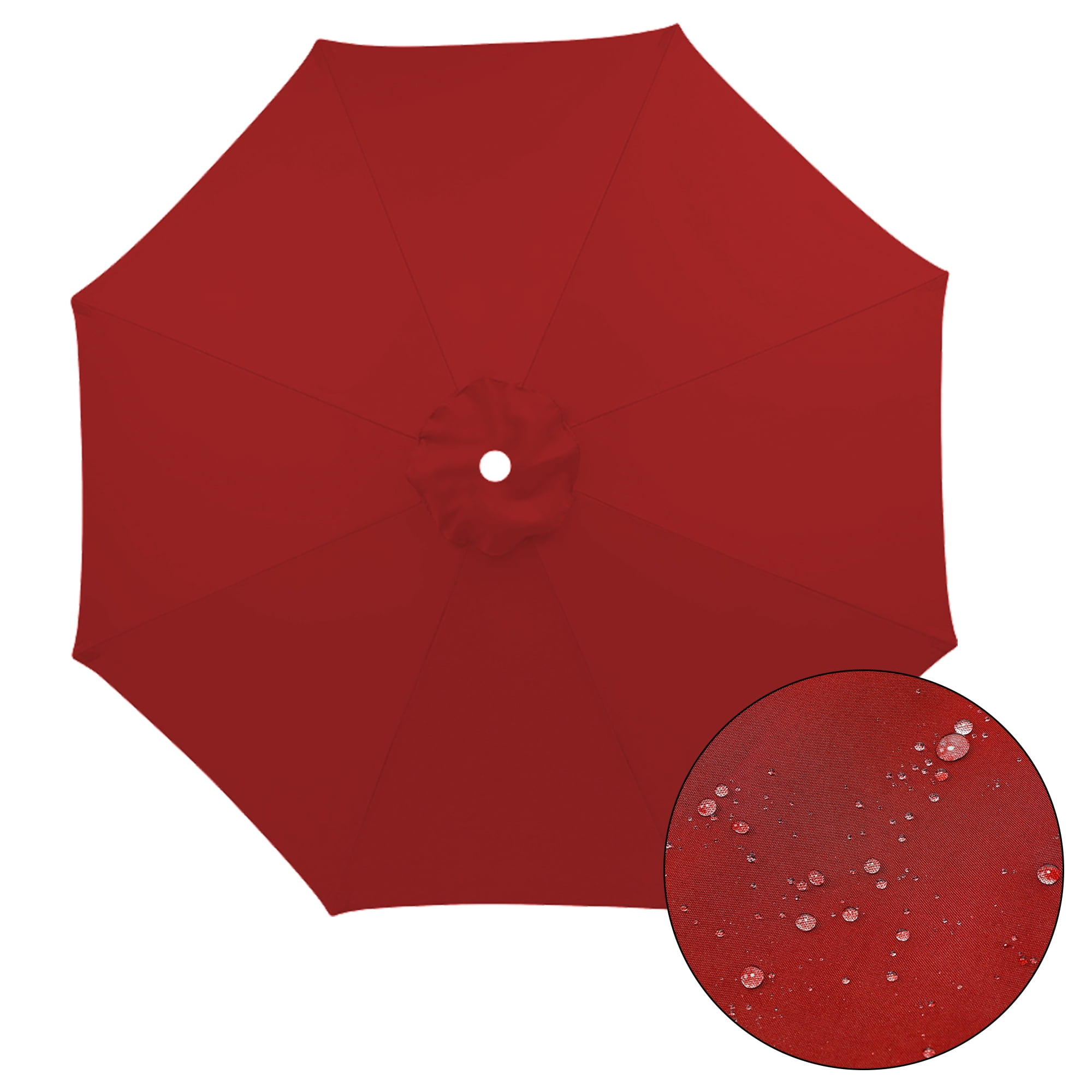 Umbrella Canopy Replacement 8 Ribs, Market Table Umbrella Replacement ...